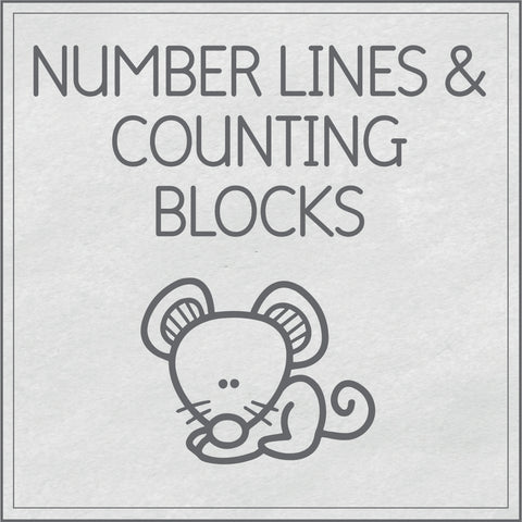 Number lines and Counting blocks