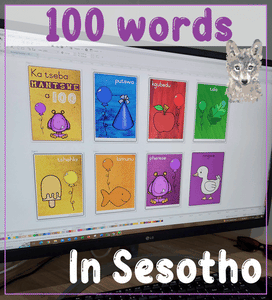I know 100 words in Sesotho