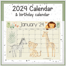 Load image into Gallery viewer, Safari calendar
