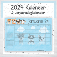 Load image into Gallery viewer, Honde kalender
