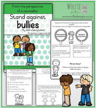Load image into Gallery viewer, Stand against bullies - My child is being bullied
