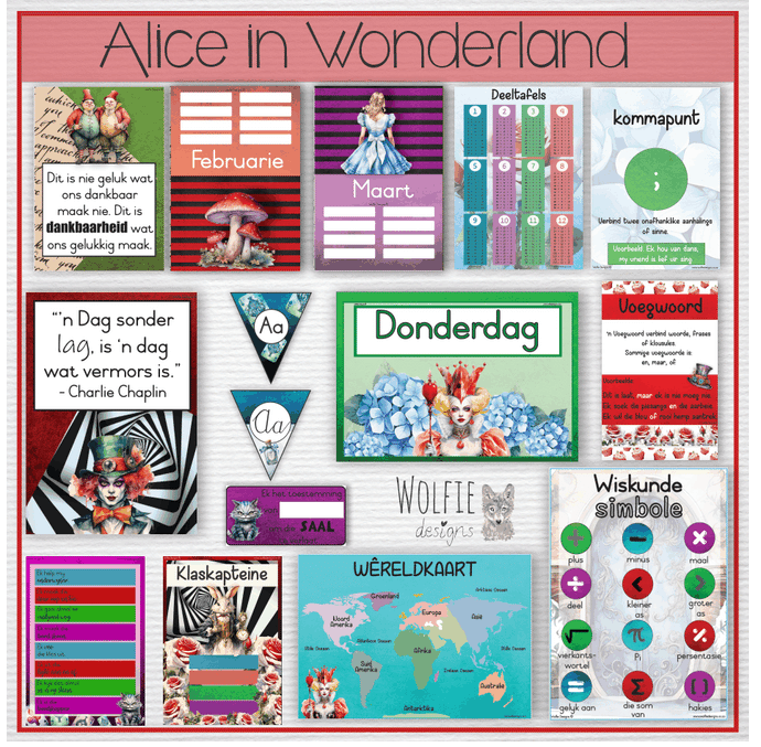 Intermediêre Klastema - Alice in Wonderland