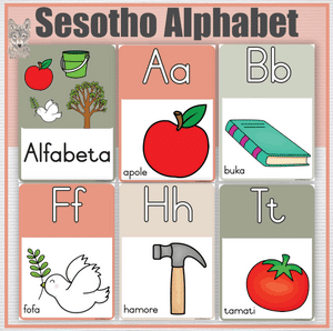 Sesotho - Alphabet