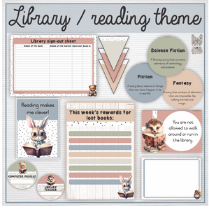 Reading / Library Bundle - Animals