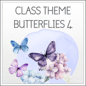 Class theme - butterflies 4