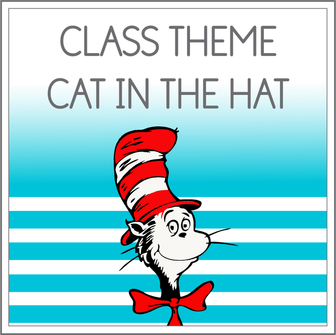 Intermediate Class Theme - Cat in the Hat