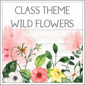 Intermediate Class Theme - Wild flowers