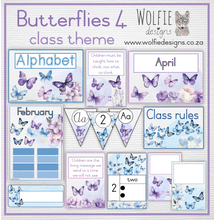Load image into Gallery viewer, Class theme - butterflies 4

