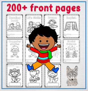 200+ Front pages for books