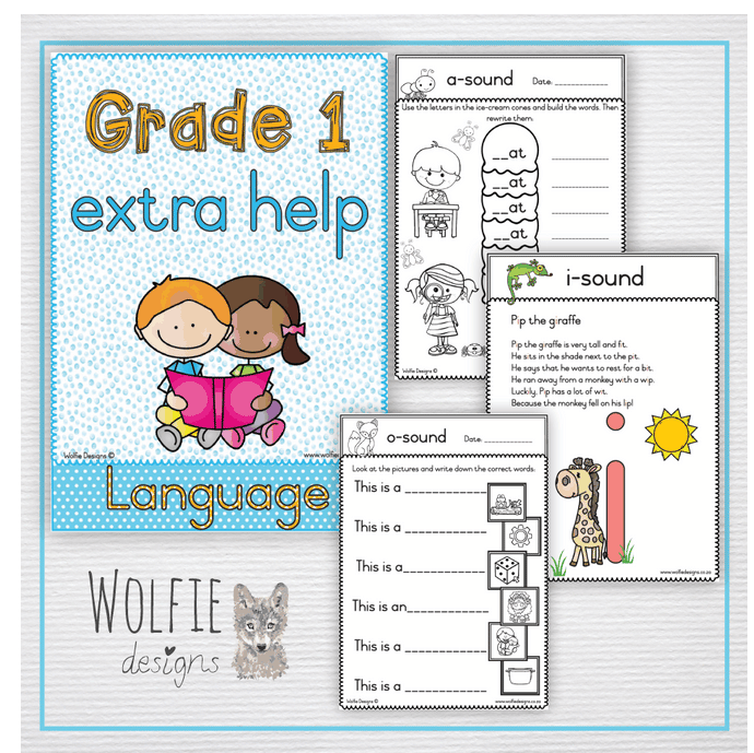 Grade 1 Extra Help Book - Language