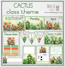 Load image into Gallery viewer, Class theme - cactus

