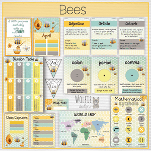 Intermediate Class Theme - Bees