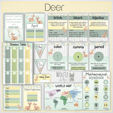 Load image into Gallery viewer, Intermediate Class Theme - Deer
