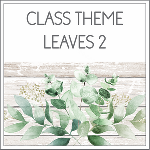 Intermediate Class Theme - Leaves 2