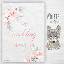 Load image into Gallery viewer, My wedding journal - pink roses (PDF)
