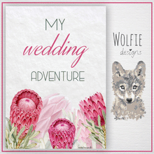 Load image into Gallery viewer, My wedding journal - proteas (PDF)
