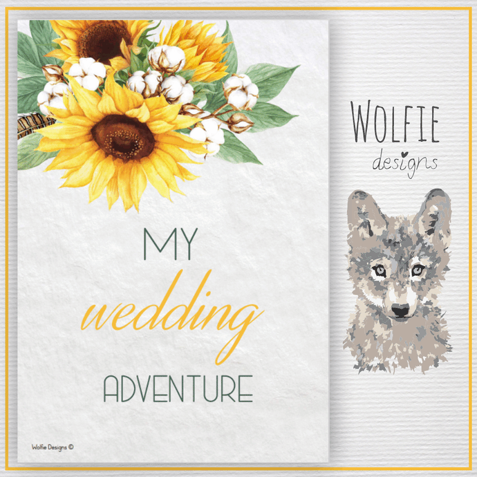 My wedding journal - sunflowers (PDF)