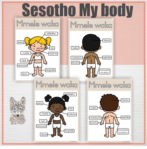 Sesotho - My body