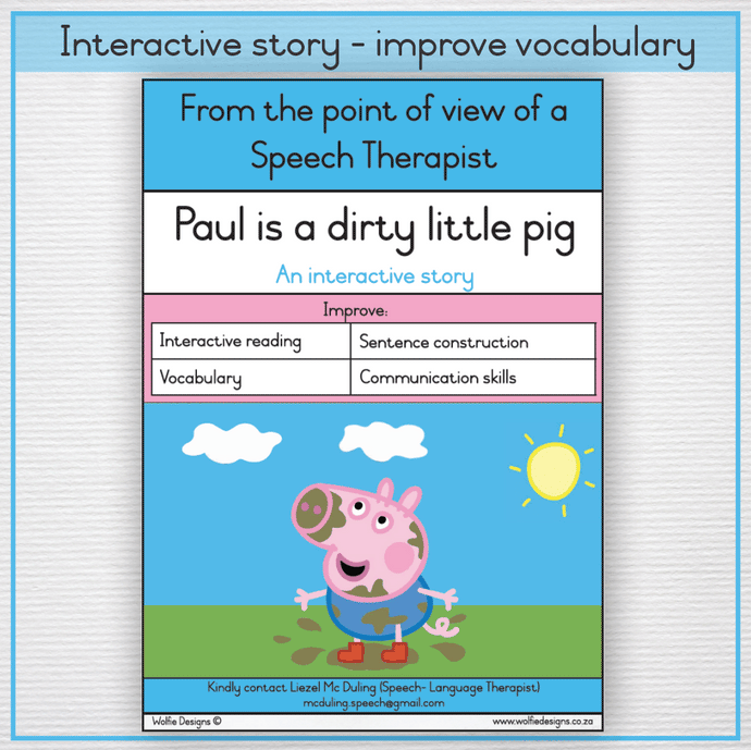 Interactive story 2 - Paul is a dirty little pig