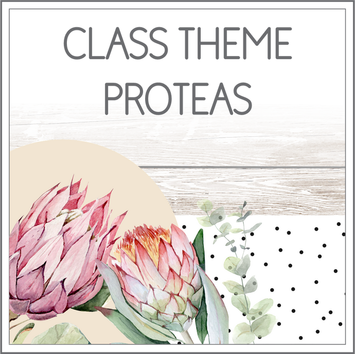 Class theme - proteas