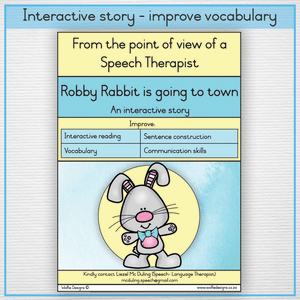 Interactive story 3 - Robby Rabbit is going to town