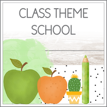 Load image into Gallery viewer, Class theme - school
