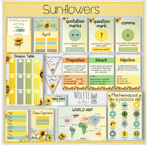 Intermediate Class Theme - Sunflowers
