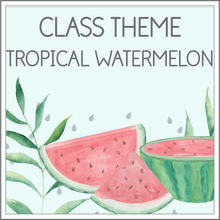 Load image into Gallery viewer, Intermediate Class Theme - Tropical Watermelon
