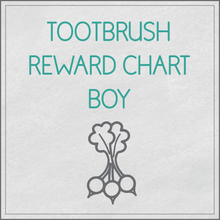 Load image into Gallery viewer, Toothbrush reward chart for boys
