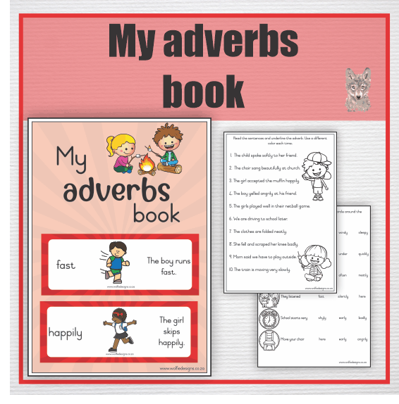 My little adverbs book