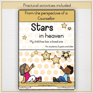 Stars in heaven - My child has lost a loved one