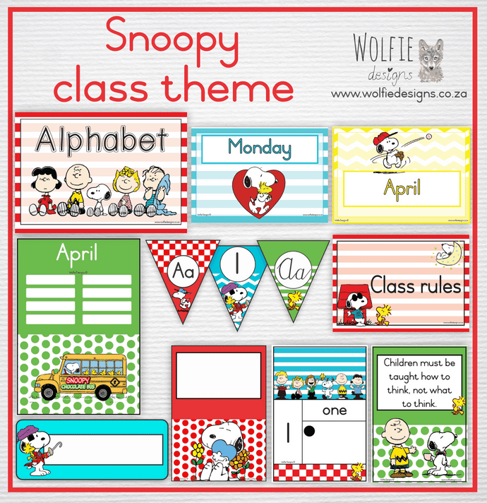 Snoopy class theme