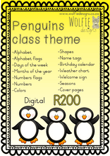 Load image into Gallery viewer, Class theme - penguins
