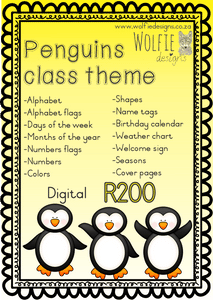Class theme - penguins