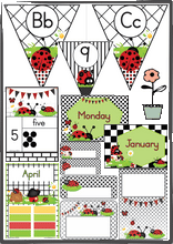 Load image into Gallery viewer, Class theme - Ladybugs
