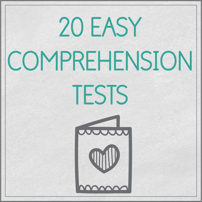 20 Easy comprehension tests