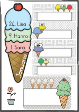 Load image into Gallery viewer, Class theme - ice cream
