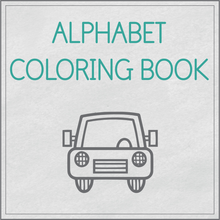 Load image into Gallery viewer, Alphabet coloring book
