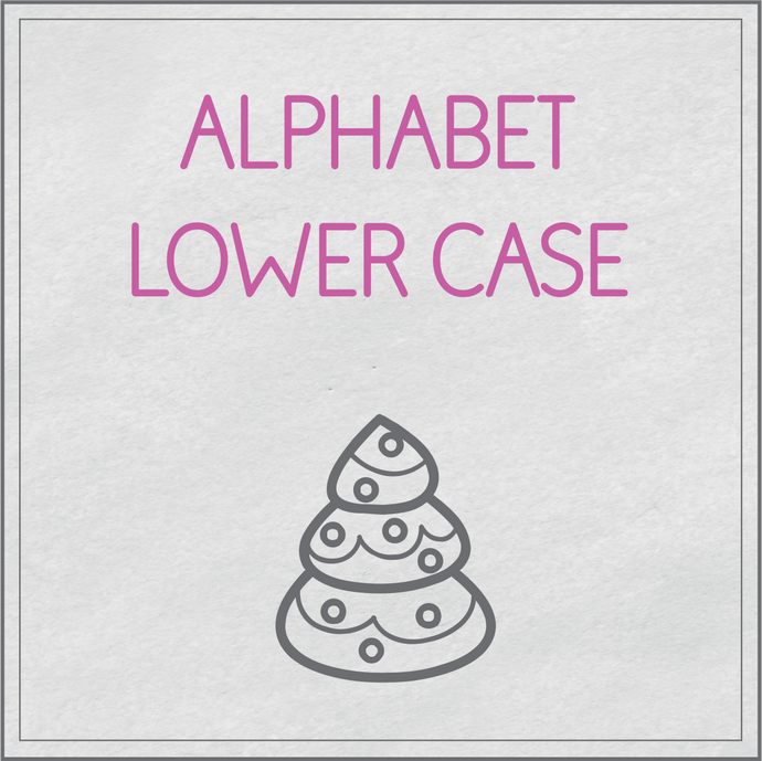 Alphabet lower case letters