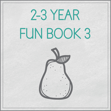 Load image into Gallery viewer, My 2-3 Year FUN book 3
