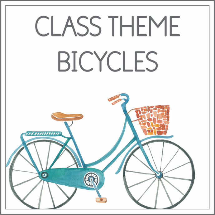 Class theme - bicycles