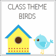 Load image into Gallery viewer, Class theme - birds
