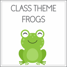 Load image into Gallery viewer, Class theme - frogs

