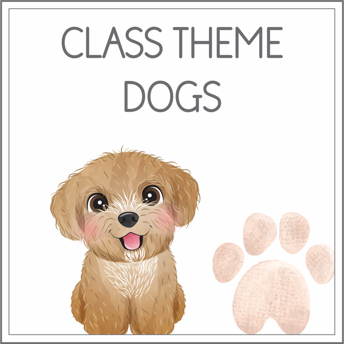 Class theme - dogs