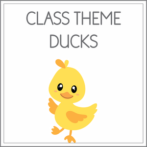 Class theme - ducks