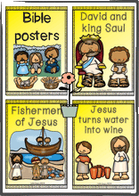 Load image into Gallery viewer, Bible stories + Posters
