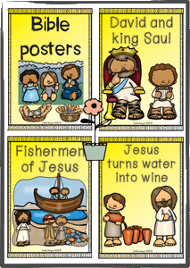 Bible stories + Posters