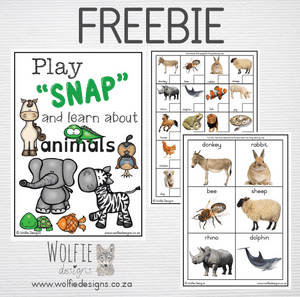 Play SNAP and learn about animals