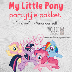 My Little Pony verjaarsdag pakket