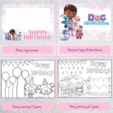 Load image into Gallery viewer, Doc McStuffin birthday bundle
